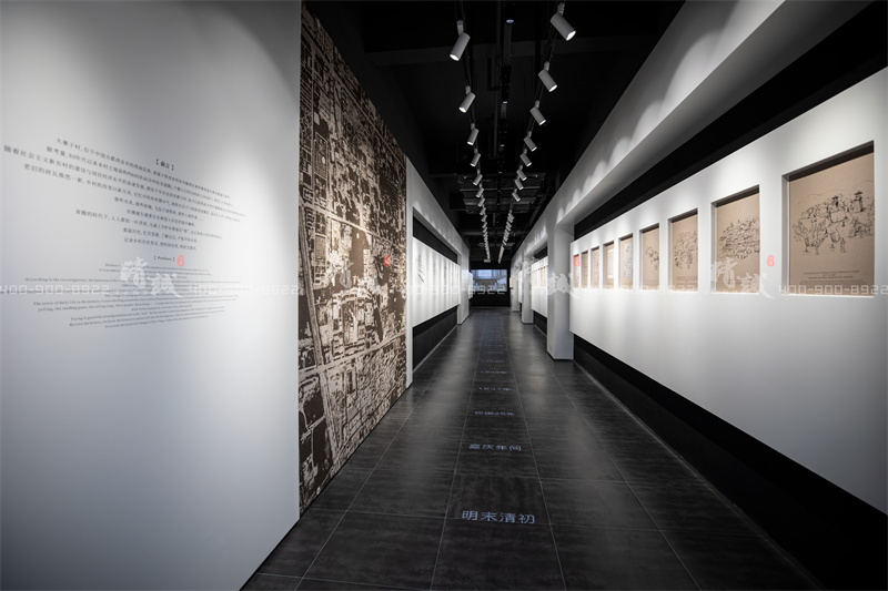 村史館設計施工案例-大寨村村史館展示