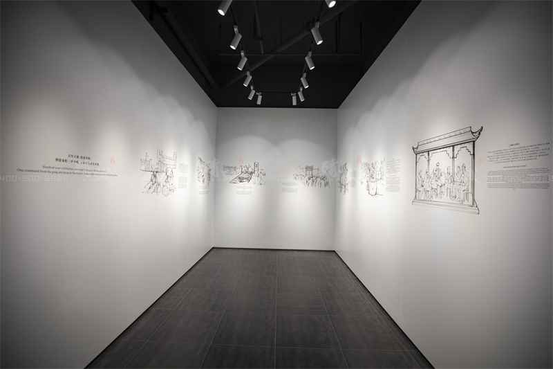 村史館設計施工案例-大寨村村史館展示