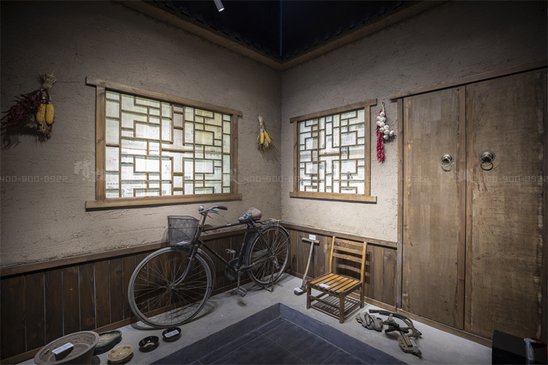 村史館設計施工案例-大寨村村史館展示