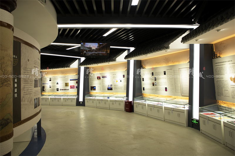 曆史文化館類展廳-秦商曆史文化館設計與施工