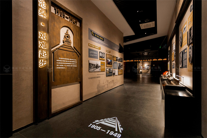 鐵路成人抖音网站施工-陝西鐵路陳列館案例展示