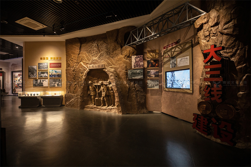 鐵路成人抖音网站施工-陝西鐵路陳列館案例展示